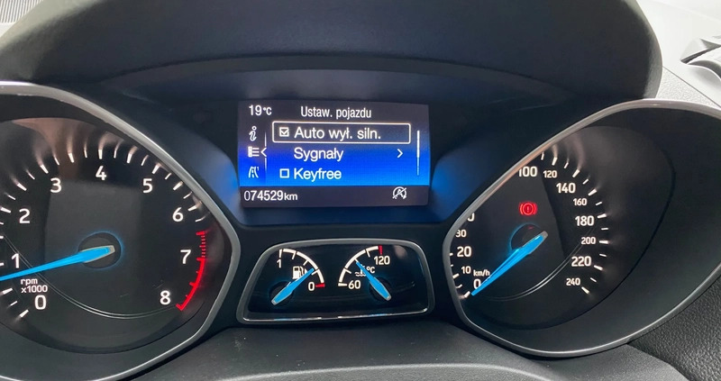 Ford C-MAX cena 47900 przebieg: 74905, rok produkcji 2018 z Imielin małe 379